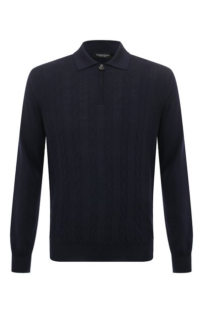 Мужская поло из шерсти и шелка STEFANO RICCI, арт. KE08000P30/E23370