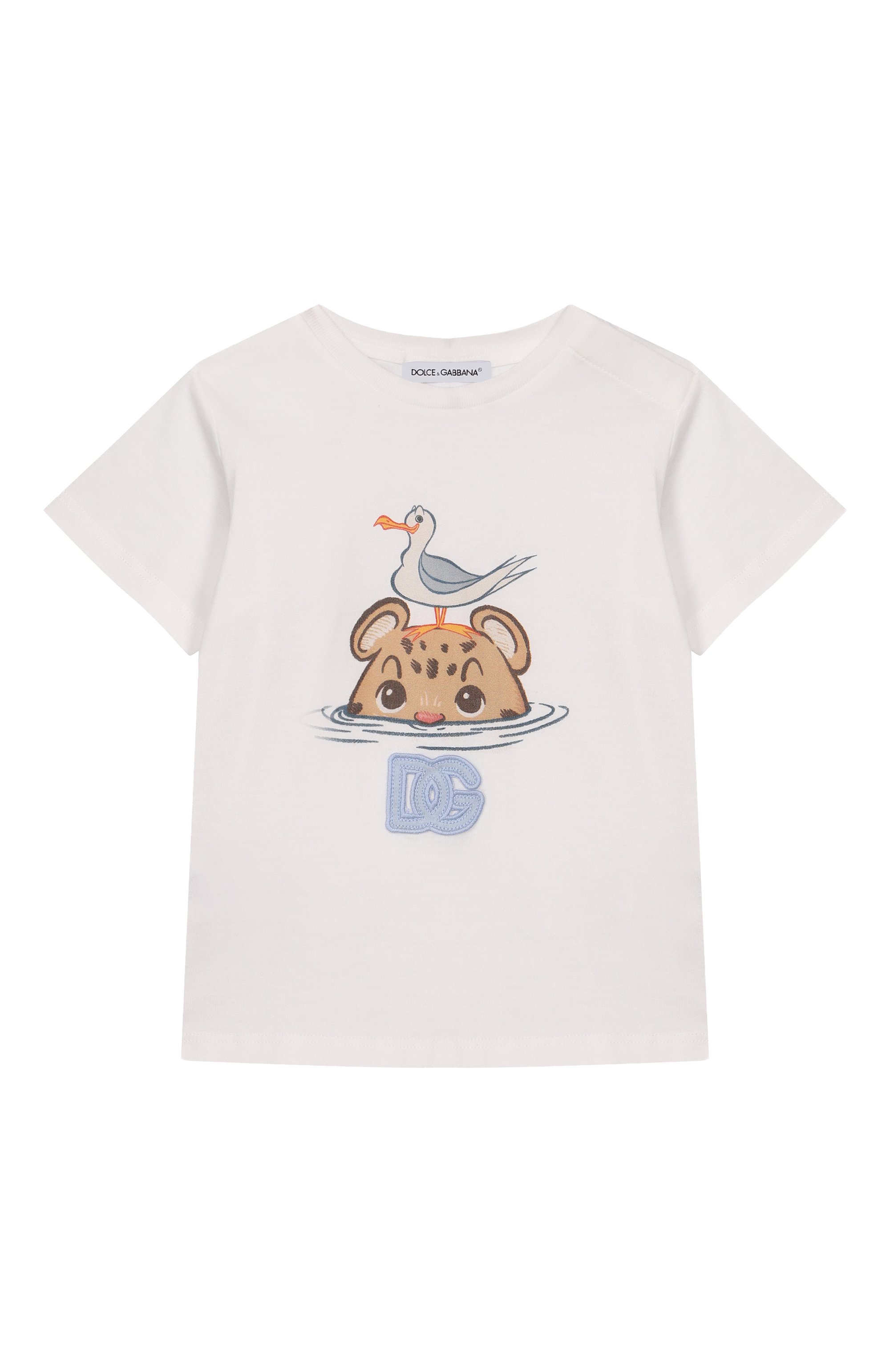 Хлопковая футболка DOLCE & GABBANA, арт. L1JT7W/G7PNH, фото 1