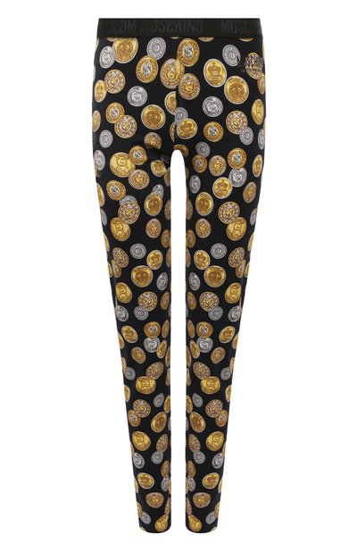 Женские хлопковые легинсы MOSCHINO, арт. A4315/9005