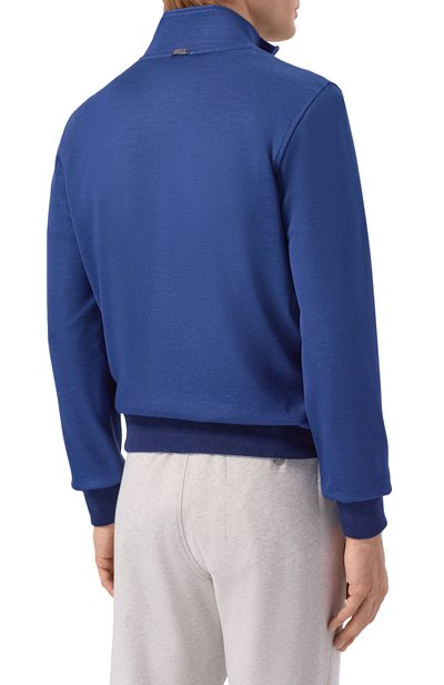 Хлопковая толстовка CAPOBIANCO, арт. 20M451.BL00., фото 4