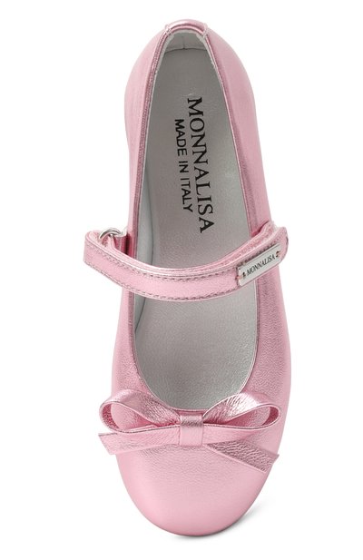Кожаные балетки MONNALISA, арт. 87F000, фото 4