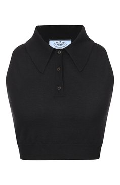 Топ из кашемира и шелка PRADA, арт. P29984-10AJ-F0002, фото 1