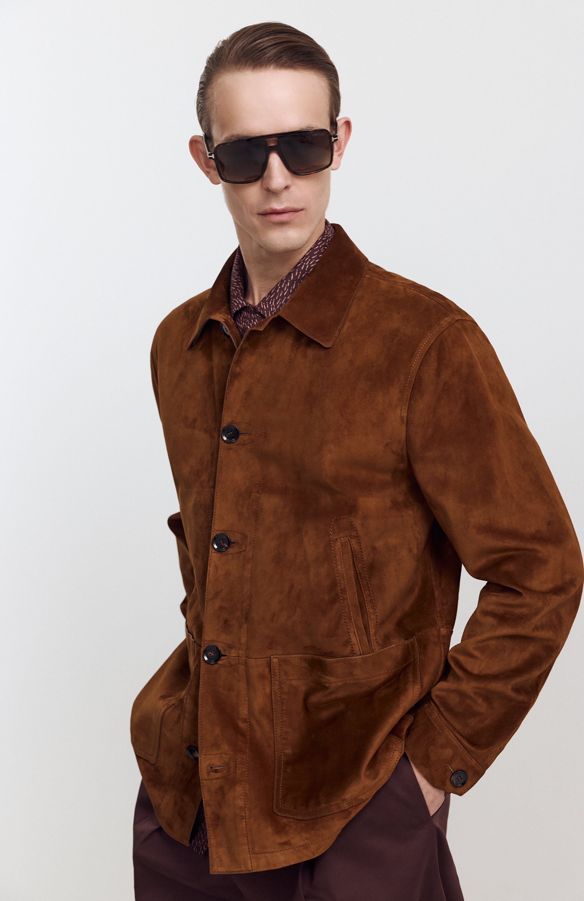 Солнцезащитные очки TOM FORD коричневого цвета по цене 48900 руб., арт. TF1177 52B, фото 6 Солнцезащитные очки TOM FORD, арт. TF1177 52B, фото 6