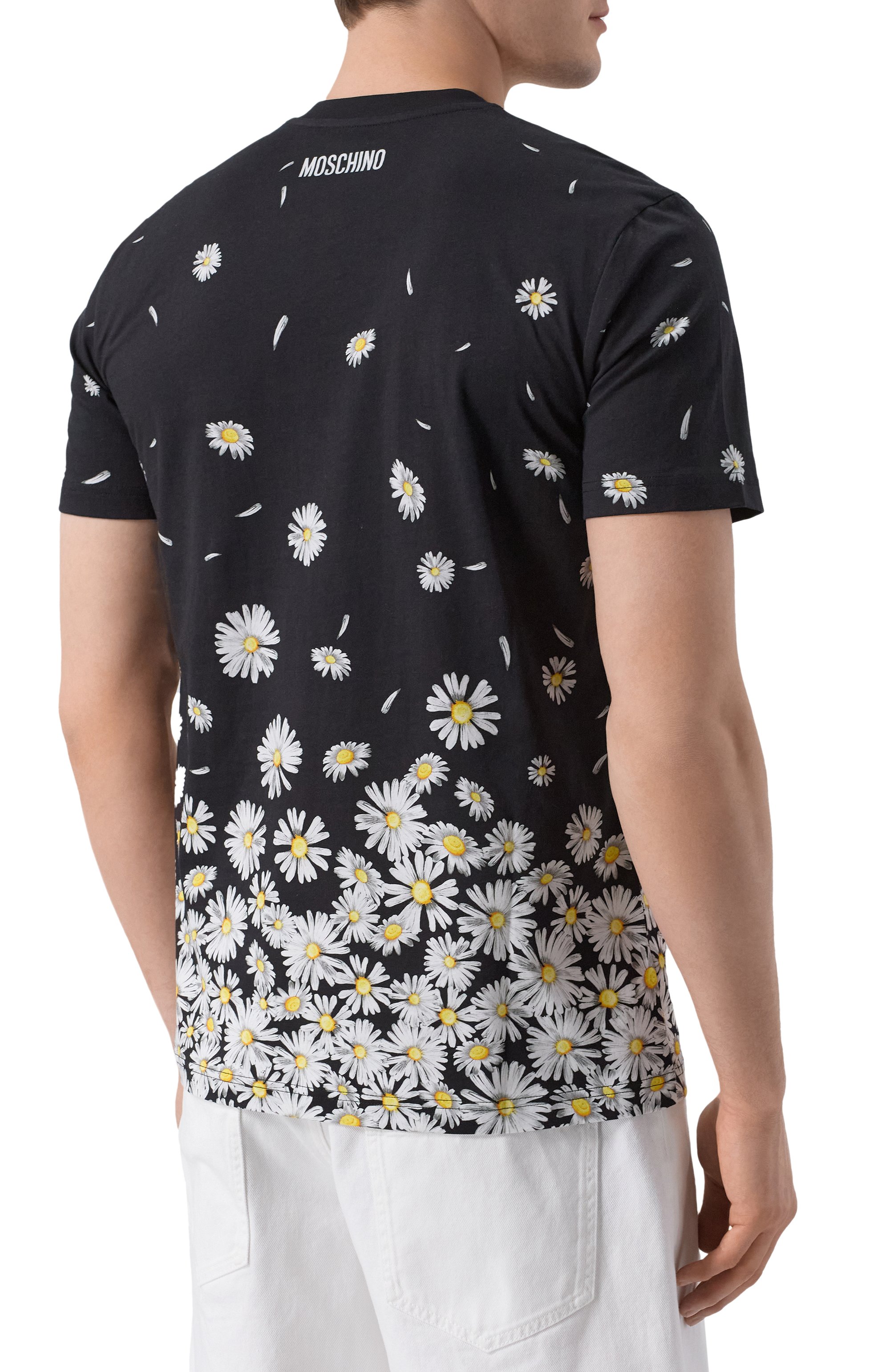 Хлопковая футболка MOSCHINO, арт. A0719/0241, фото 4