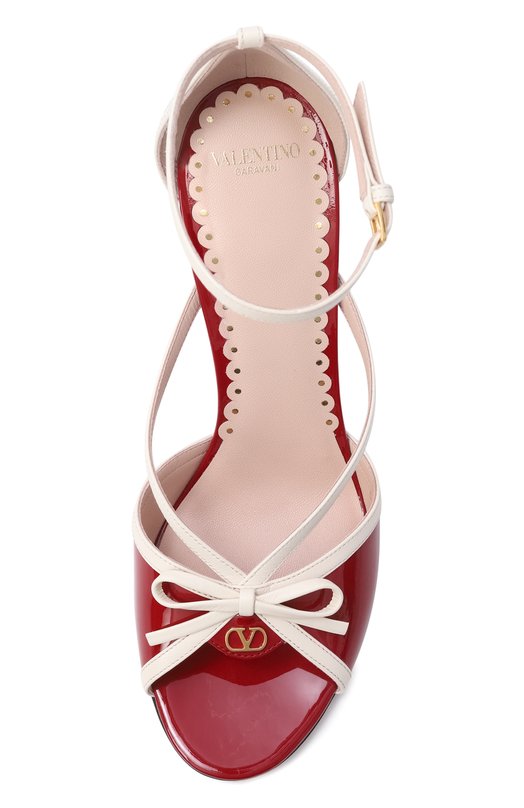 Лакированные босоножки Bepointy 100 Valentino 8W2S0NY6/DAL Красный  8W2S0NY6/DAL Фото 6