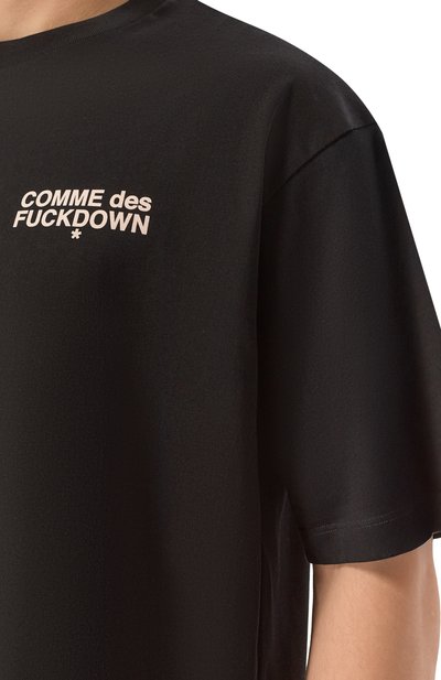 Хлопковая футболка COMME DES FUCKDOWN, арт. CFABM01938, фото 5