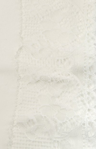 Хлопковый халат с кружевной отделкой LA PERLA, арт. 54750/2A-6A, фото 3