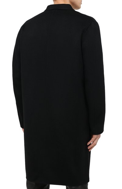 Шерстяное пальто ACNE STUDIOS черного цвета по цене 99850 руб., арт. B90467, фото 4 Шерстяное пальто ACNE STUDIOS, арт. B90467, фото 4