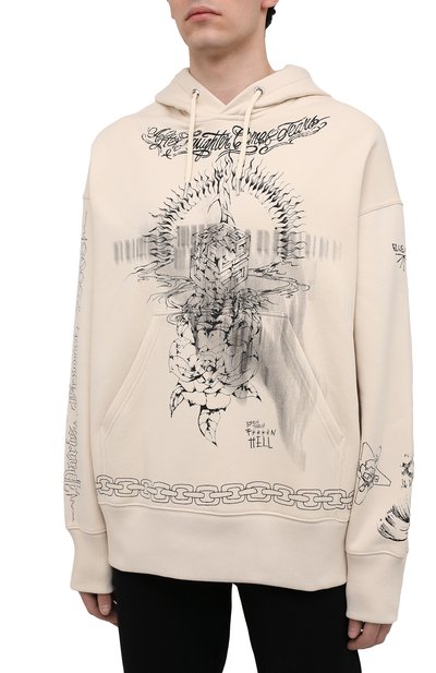 Хлопковое худи GIVENCHY, арт. BMJ0BF3Y69, фото 3