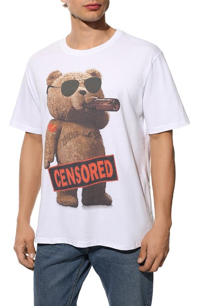 Хлопковая футболка BISIBIGLIO, арт. TEDDY CENS LIFE/2212 RIF (C0TT0NE PESANTE), фото 3