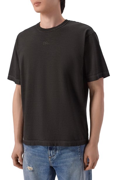 Хлопковая футболка DOLCE & GABBANA, арт. G8RI4Z/G7PNS, фото 3