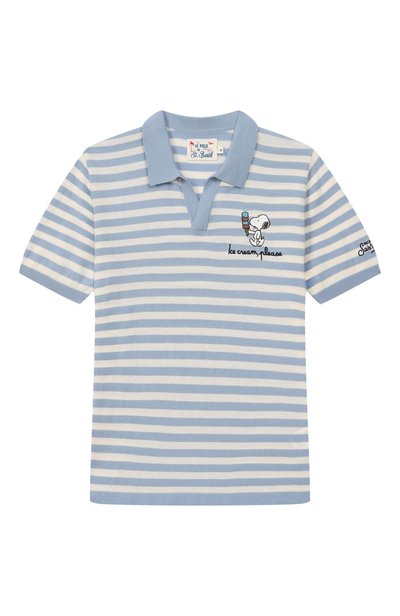 Хлопковое поло MC2 SAINT BARTH, арт. SL00027-03513L/SL0AN JR EMBR0IDERY