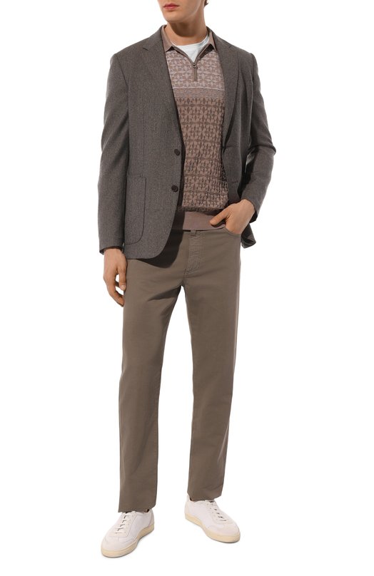 Джинсы Zegna UDP37A7/CITY Коричневый  UDP37A7/CITY Фото 2