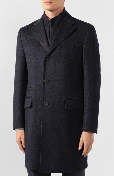 Шерстяное пальто CORNELIANI, арт. 841581-9813025/00, фото 3