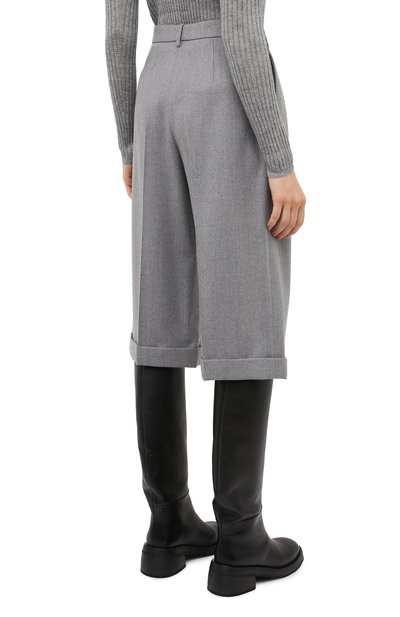 Шерстяные кюлоты SAINT LAURENT, арт. 637572/Y8B57, фото 4