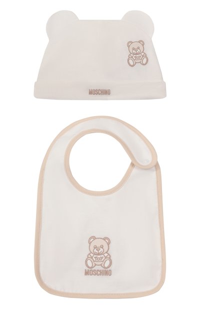 Комплект из шапки и нагрудника MOSCHINO, арт. MUY07M/LAA23