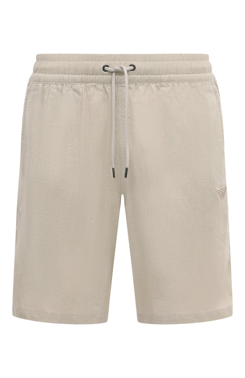 Шорты изо льна и вискозы EMPORIO ARMANI, арт. 211864/4R467, фото 1