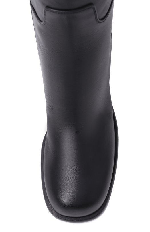 Кожаные ботфорты Avenue 80 Sergio Rossi B15560/MMVN13 Чёрный  B15560/MMVN13 Фото 6