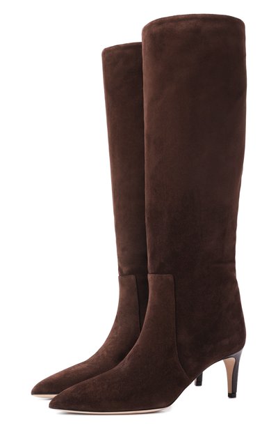 Женские замшевые сапоги stiletto 60 PARIS TEXAS, арт. PX504/XV003