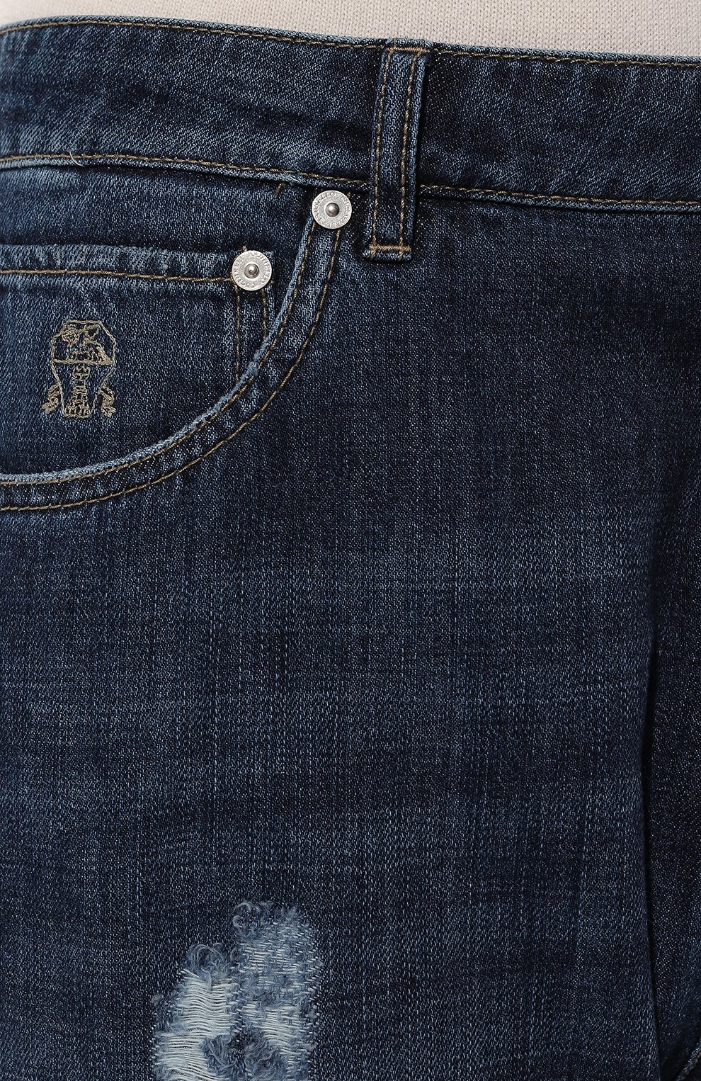 Джинсы leisure fit BRUNELLO CUCINELLI, арт. M0Z37B2279, фото 5