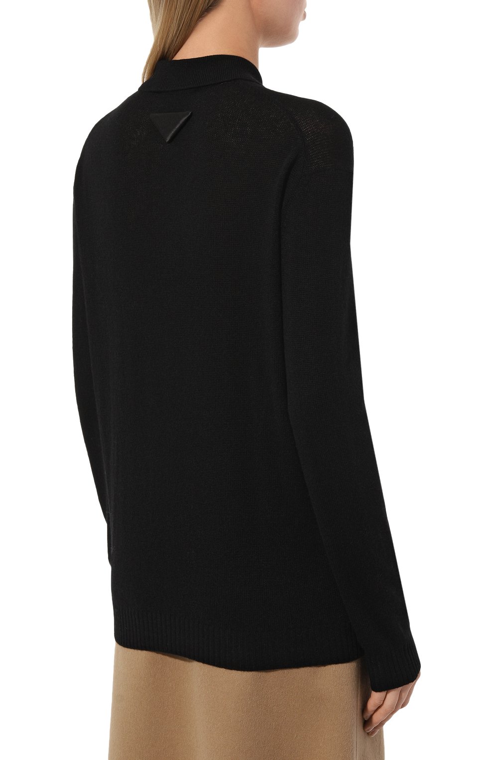 Кашемировое поло PRADA, арт. P24Q1P-100H-F0002-221, фото 4