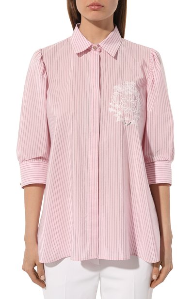 Блузка ELIE SAAB розового цвета по цене 162000 руб., арт. SH007E, фото 3 Блузка ELIE SAAB, арт. SH007E, фото 3