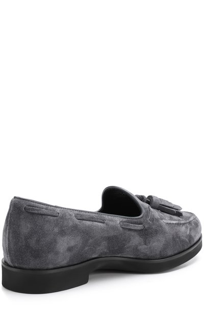Замшевые лоферы с кисточками TOD’S, арт. XXW0ZQ0V820F59U814, фото 4