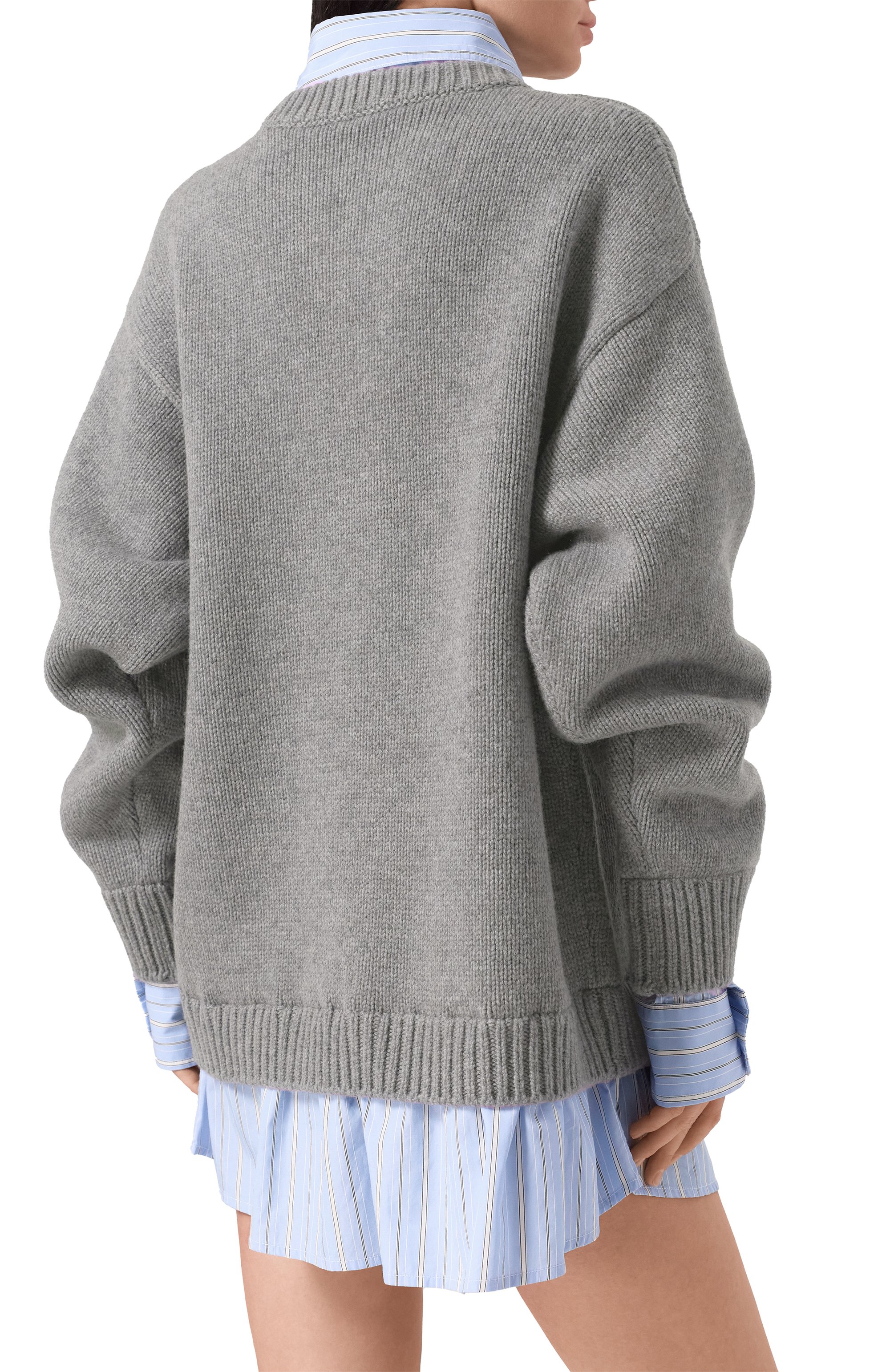 Шерстяной свитер BALENCIAGA, арт. 809510/T1712, фото 4