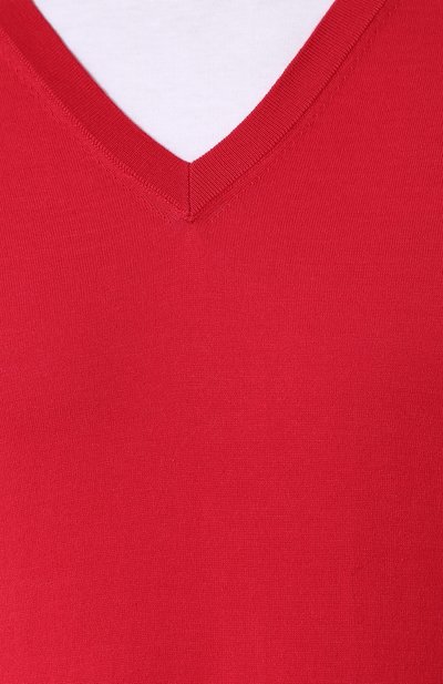 Пуловер тонкой вязки из смеси хлопка и кашемира FIORONI, арт. M14609B1, фото 5