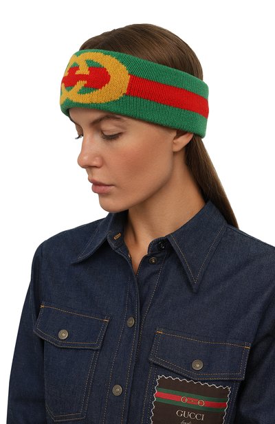 Повязка на голову GUCCI, арт. 524753 3GA58, фото 2