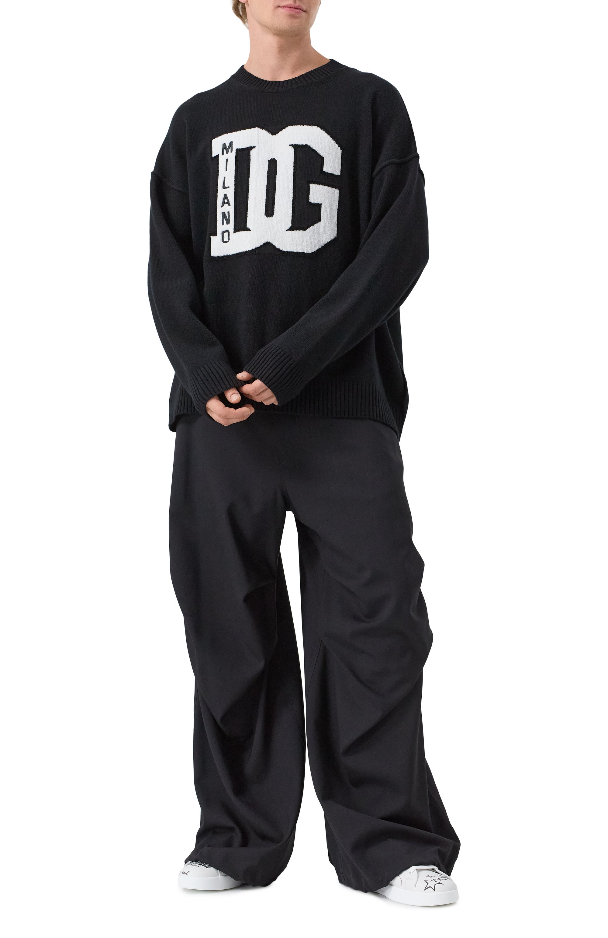 Кожаные кеды portofino DOLCE & GABBANA, арт. CS1760/A9AG1, фото 2