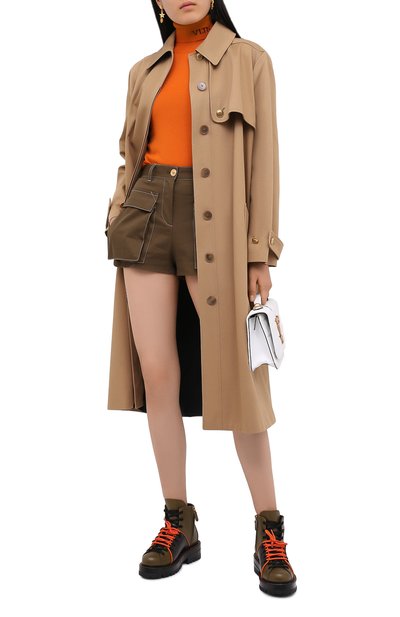 Кожаные ботинки VERSACE, арт. DST466E/DVTA3, фото 2