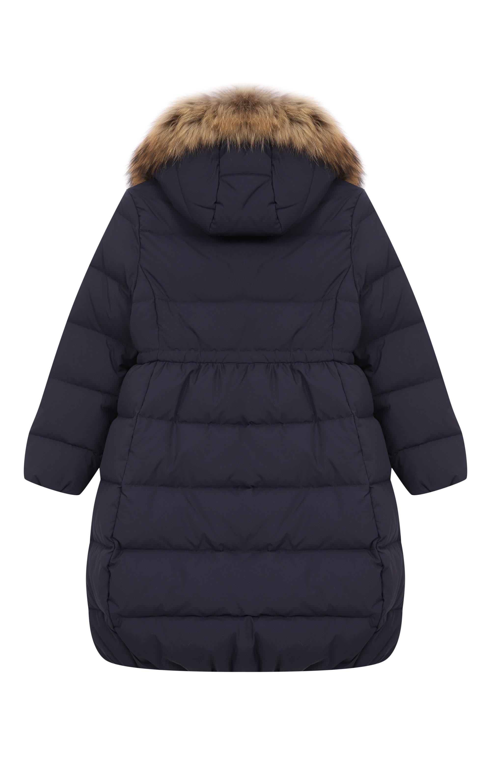 Пуховое пальто с отделкой из енота IL GUFO, арт. A25GGP0005N0108/10-14, фото 2