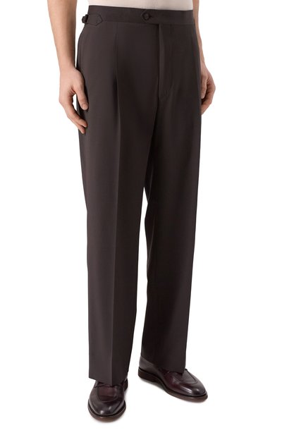 Шерстяные брюки CORNELIANI, арт. 274L26/2718563, фото 3
