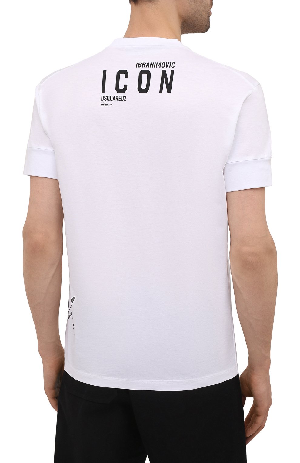 Хлопковая футболка DSQUARED2, арт. S79GC0029/S23009, фото 4