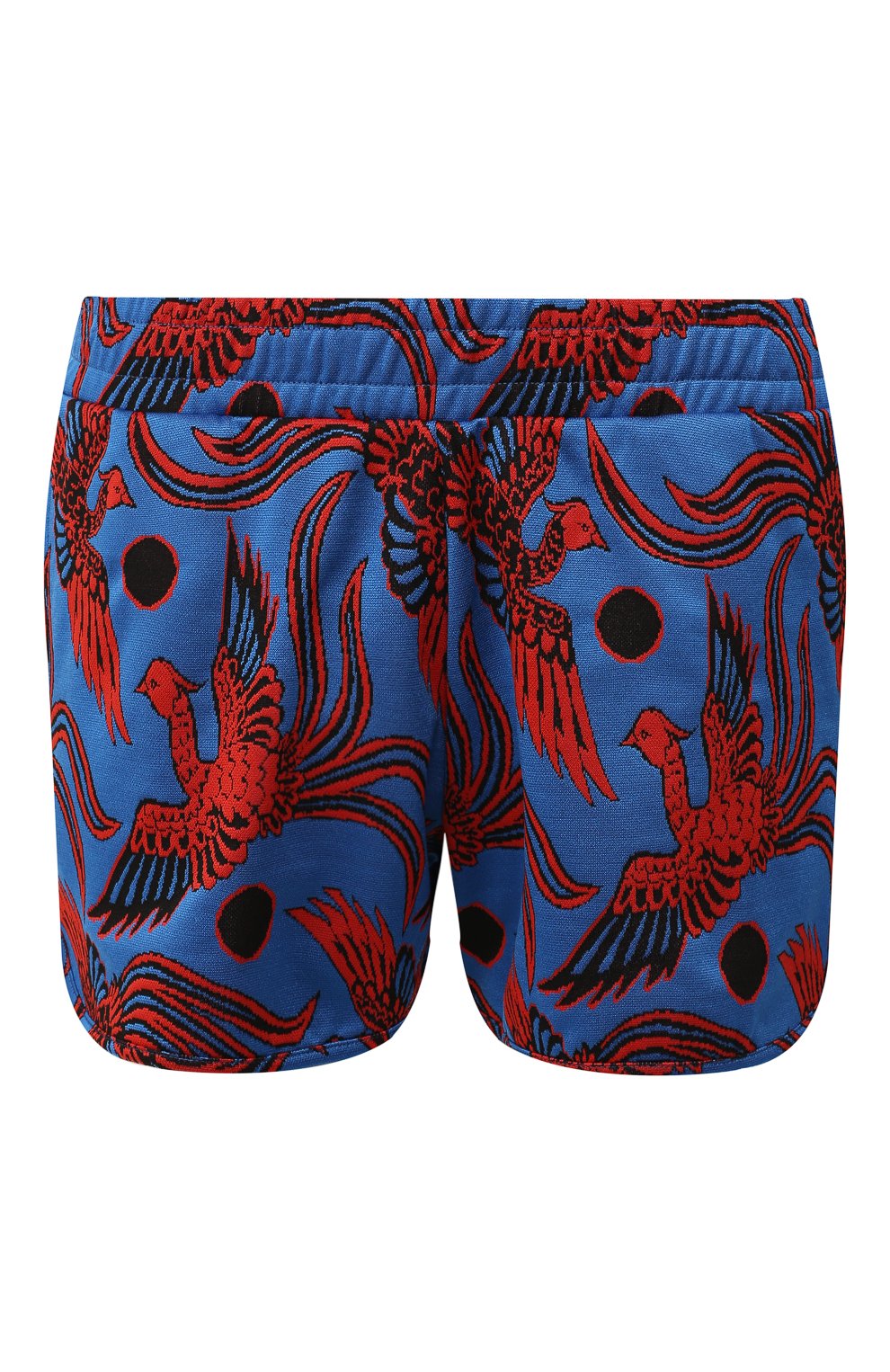 Шорты с эластичным поясом KENZO синего цвета по цене 16550 руб., арт. 2PA703930, фото 1 Шорты с эластичным поясом KENZO, арт. 2PA703930, фото 1
