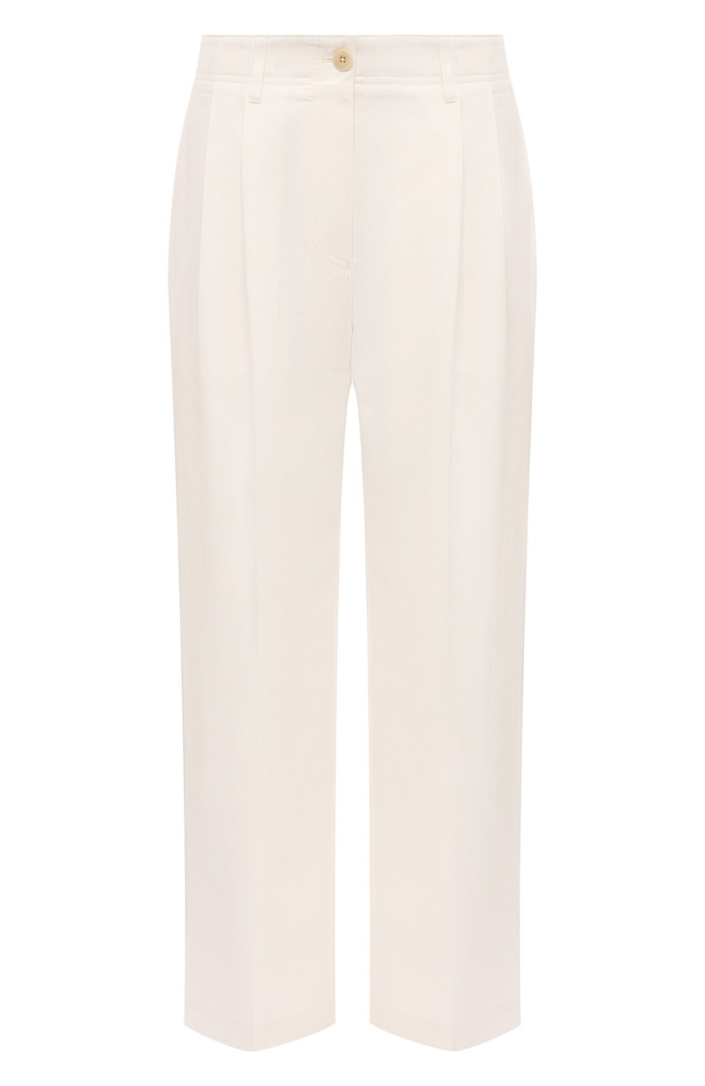 Хлопковые брюки TOTEME, арт. 242-WRB1641-FB0103, фото 1