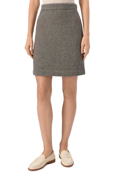 Шерстяная юбка 12 STOREEZ, арт. 127813, фото 3