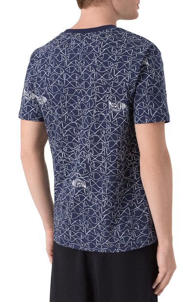 Хлопковая футболка MOSCHINO, арт. A0703/9311, фото 4