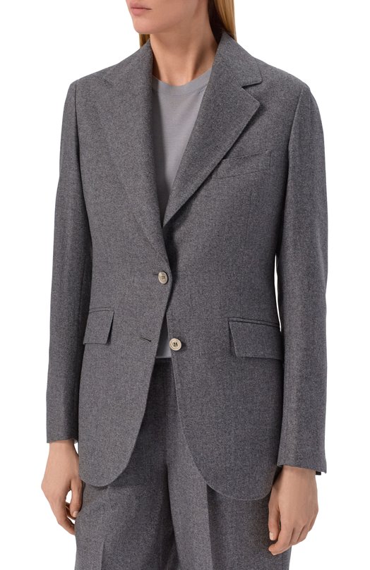 Костюм из шерсти и хлопка MVST SDG200/S0733602_SET Серый  SDG200/S0733602_SET Фото 2