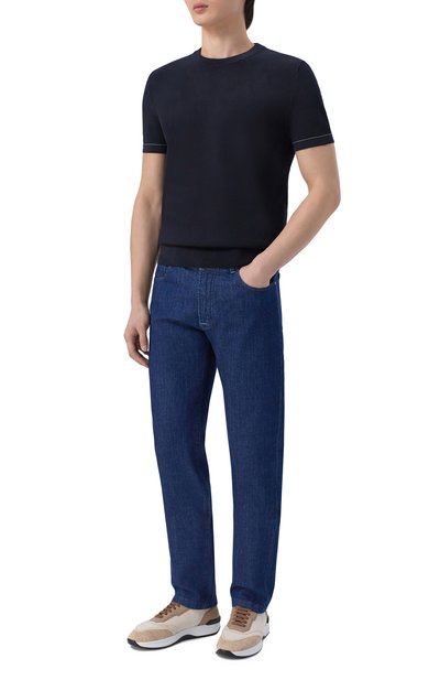 Мужской хлопковый дже мпер BRIONI, арт. UMR00L/P0K15