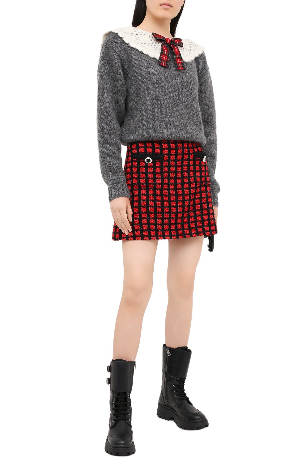 Шерстяной свитер MIU MIU, арт. MML358-1W7J-F0480, фото 2