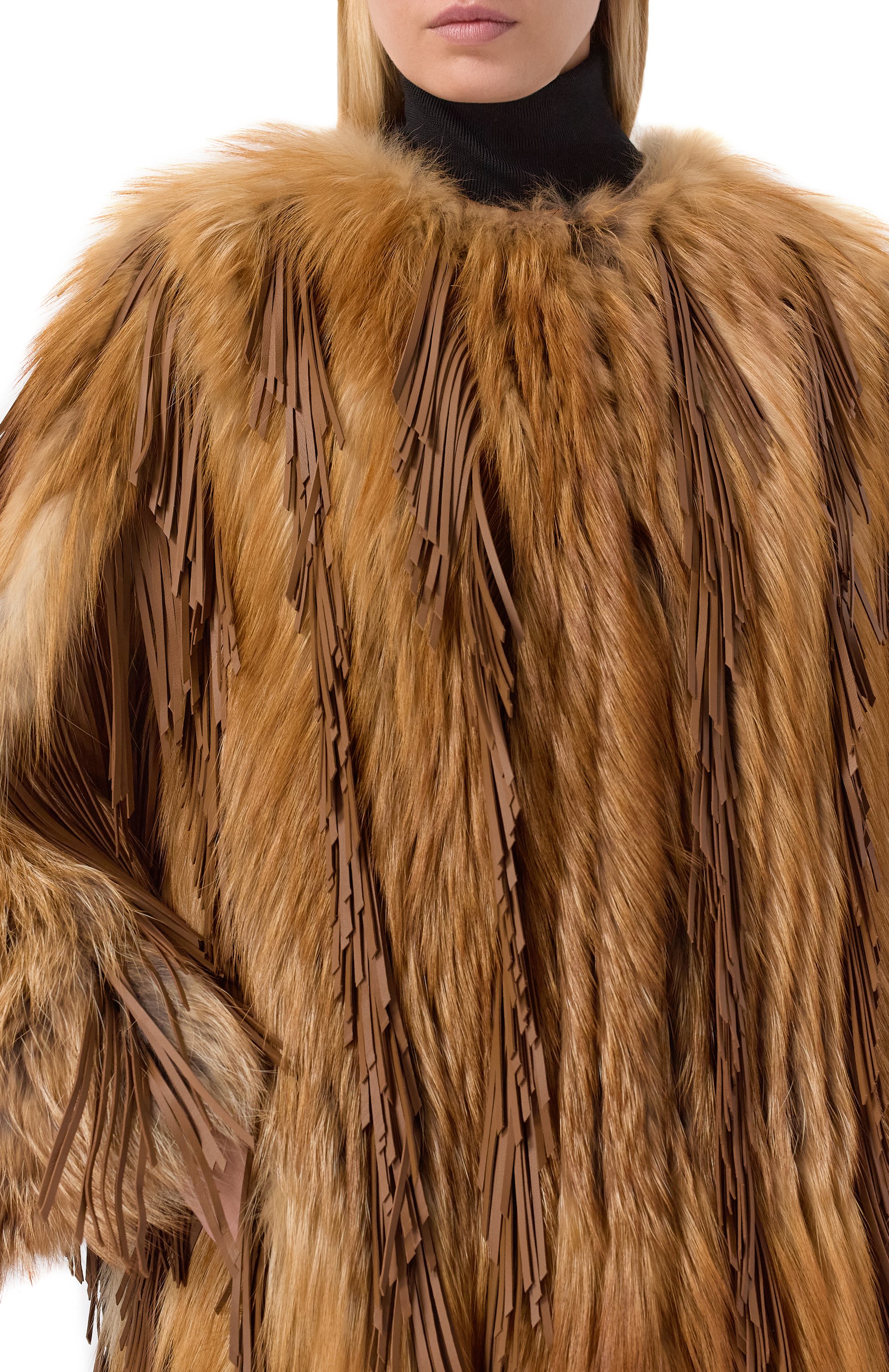 Шуба из лисы YVES SALOMON, арт. M31820/RDGC, фото 5