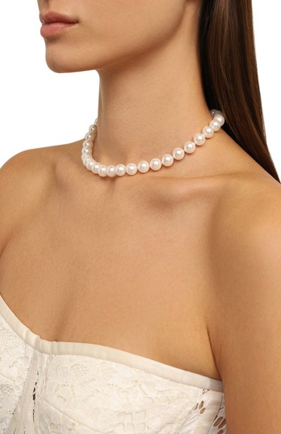 Колье sea BLUEJAY кремового цвета по цене 16500 руб., арт. BJ-SEA, фото 2 Колье sea BLUEJAY, арт. BJ-SEA, фото 2