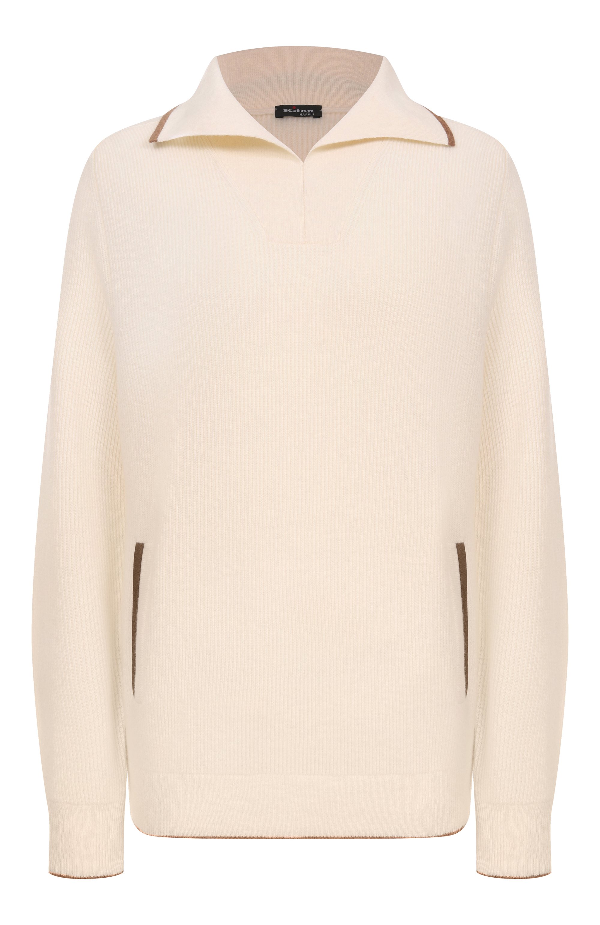 Свитер из шерсти и кашемира KITON, арт. DMKX001K0545H01, фото 1