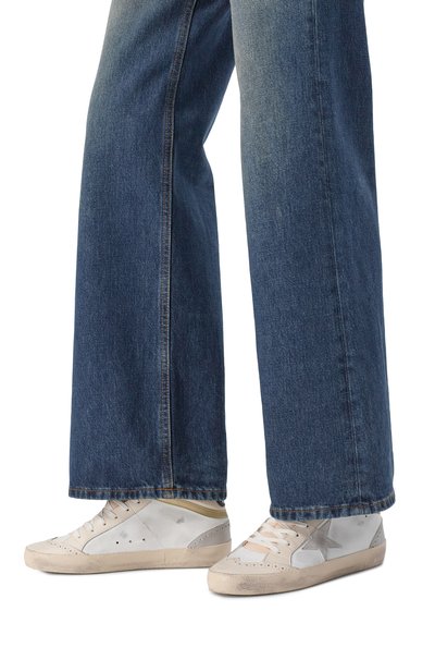 Кожаные кеды mid star GOLDEN GOOSE DELUXE BRAND, арт. GWF00123.F003018, фото 2
