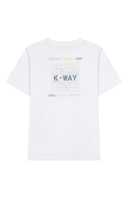 Хлопковая футболка K-WAY, арт. K5136ZW/10A-14A