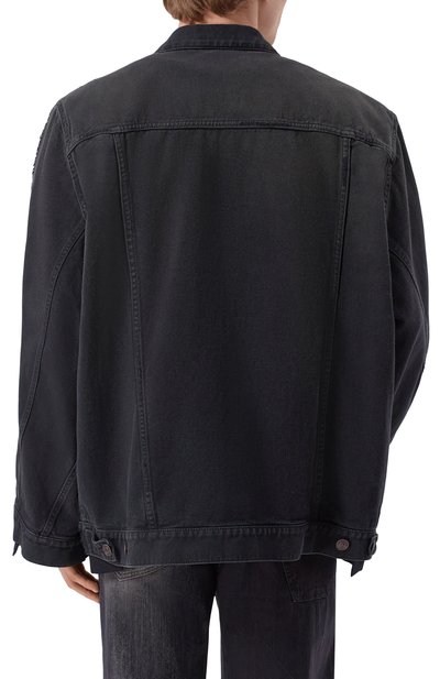 Комбинированный пиджак BALENCIAGA, арт. 838842/TST08, фото 4