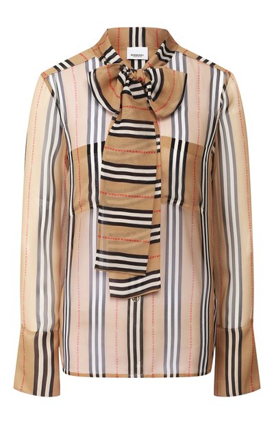 Женская шелковая блузка BURBERRY, арт. 8024258