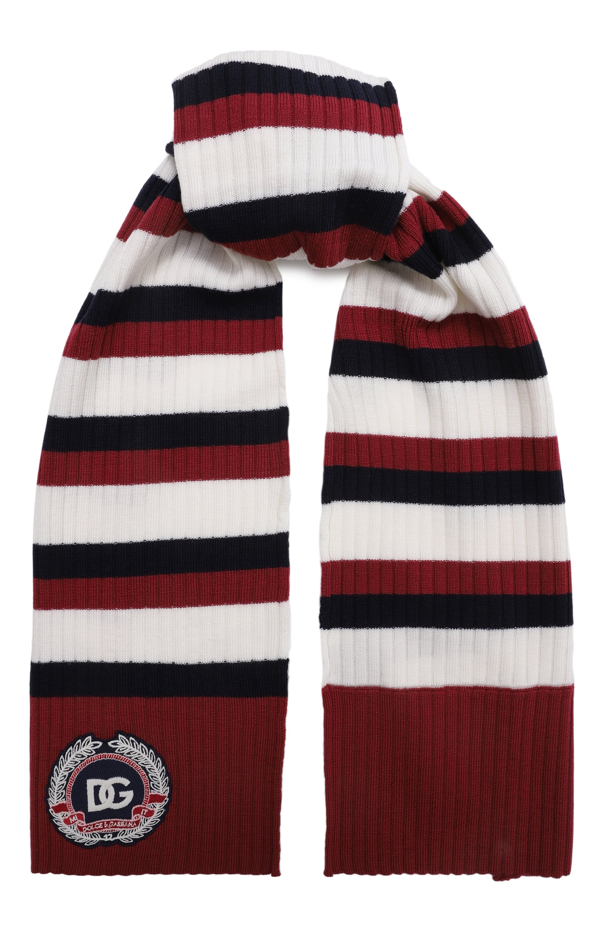 Шерстяной шарф DOLCE & GABBANA, арт. LBKAE2/JDVCD, фото 1
